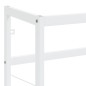 vidaXL Badezimmer Waschtischgestell Weiß 40x38x83 cm Eisen vidaXL Badezimmer Waschtischgestell Weiß 40x38x83 cm Eisen