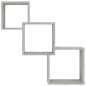 vidaXL Würfel-Wandregale Betongrau 68x15x68 cm Holzwerkstoff vidaXL Würfel-Wandregale Betongrau 68x15x68 cm Holzwerkstoff