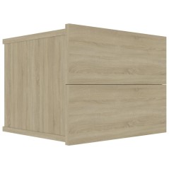 vidaXL Nachttisch Sonoma-Eiche 40x30x30 cm Holzwerkstoff
