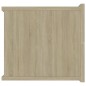 vidaXL Nachttisch Sonoma-Eiche 40x30x30 cm Holzwerkstoff vidaXL Nachttisch Sonoma-Eiche 40x30x30 cm Holzwerkstoff