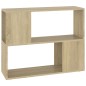 vidaXL TV-Schrank Sonoma-Eiche 80x24x63 cm Holzwerkstoff vidaXL TV-Schrank Sonoma-Eiche 80x24x63 cm Holzwerkstoff