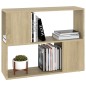 vidaXL TV-Schrank Sonoma-Eiche 80x24x63 cm Holzwerkstoff vidaXL TV-Schrank Sonoma-Eiche 80x24x63 cm Holzwerkstoff