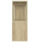 vidaXL TV-Schrank Sonoma-Eiche 80x24x63 cm Holzwerkstoff vidaXL TV-Schrank Sonoma-Eiche 80x24x63 cm Holzwerkstoff