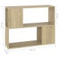 vidaXL TV-Schrank Sonoma-Eiche 80x24x63 cm Holzwerkstoff vidaXL TV-Schrank Sonoma-Eiche 80x24x63 cm Holzwerkstoff