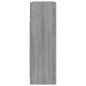 vidaXL Bad-Spiegelschrank Grau Sonoma 62,5x20,5x64 cm Holzwerkstoff vidaXL Bad-Spiegelschrank Grau Sonoma 62,5x20,5x64 cm Holzwerkstoff