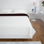 vidaXL Zweiseitige Tagesdecke Gesteppt Beige/Braun 170 x 210 cm vidaXL Zweiseitige Tagesdecke Gesteppt Beige/Braun 170 x 210 cm