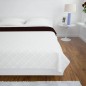 vidaXL Zweiseitige Tagesdecke Gesteppt Beige/Braun 230x260 cm vidaXL Zweiseitige Tagesdecke Gesteppt Beige/Braun 230x260 cm