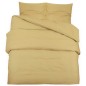 vidaXL Bettwäsche-Set Taupe 240x220 cm Leichte Mikrofaser vidaXL Bettwäsche-Set Taupe 240x220 cm Leichte Mikrofaser