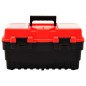 vidaXL Werkzeugkoffer Kunststoff 462 x 256 x 242 mm Rot vidaXL Werkzeugkoffer Kunststoff 462 x 256 x 242 mm Rot