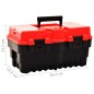 vidaXL Werkzeugkoffer Kunststoff 462 x 256 x 242 mm Rot vidaXL Werkzeugkoffer Kunststoff 462 x 256 x 242 mm Rot