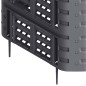 vidaXL Gartenkomposter Schwarz 93,3x93,3x80 cm 480 L vidaXL Gartenkomposter Schwarz 93,3x93,3x80 cm 480 L