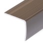 vidaXL Treppenkantenprofile in L-Form 5 Stk. Aluminium 134 cm Braun vidaXL Treppenkantenprofile in L-Form 5 Stk. Aluminium 134 cm Braun