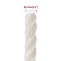 vidaXL Arbeitsseil Weiß 20 mm 50 m Polypropylen vidaXL Arbeitsseil Weiß 20 mm 50 m Polypropylen