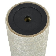 vidaXL Katzen-Kratzbaum 8x50 cm 10 mm Beige