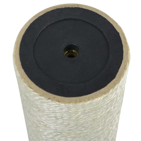 vidaXL Katzen-Kratzbaum 8x60 cm 8 mm Beige