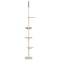vidaXL Kratzbaum Deckenhoch Hellgrau 263,5-289,5 cm vidaXL Kratzbaum Deckenhoch Hellgrau 263,5-289,5 cm