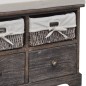 vidaXL Sitzbank mit Stauraum Braun 62×33×42 cm Paulownia Holz vidaXL Sitzbank mit Stauraum Braun 62×33×42 cm Paulownia Holz