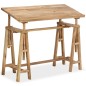 vidaXL Zeichentisch Mangoholz Massiv 116 x 50 x 76 cm vidaXL Zeichentisch Mangoholz Massiv 116 x 50 x 76 cm