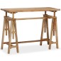vidaXL Zeichentisch Mangoholz Massiv 116 x 50 x 76 cm vidaXL Zeichentisch Mangoholz Massiv 116 x 50 x 76 cm
