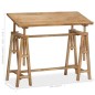 vidaXL Zeichentisch Mangoholz Massiv 116 x 50 x 76 cm vidaXL Zeichentisch Mangoholz Massiv 116 x 50 x 76 cm