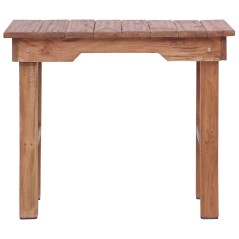 vidaXL Beistelltisch 70 x 35 x 60 cm Massivholz Mahagoni