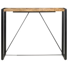 vidaXL Bartisch 140 x 70 x 110 cm Massivholz Mango