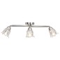 vidaXL Deckenleuchte mit Glasschirmen für 3 E14 Glühlampen vidaXL Deckenleuchte mit Glasschirmen für 3 E14 Glühlampen
