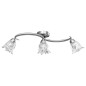 vidaXL Deckenleuchte mit Glasschirmen für 3 E14 Glühlampen vidaXL Deckenleuchte mit Glasschirmen für 3 E14 Glühlampen
