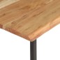 vidaXL Garderobe mit Naturkante 100x34x38 cm Massivholz Akazie vidaXL Garderobe mit Naturkante 100x34x38 cm Massivholz Akazie