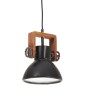vidaXL Hängelampe Industriestil 25 W Schwarz Rund 19 cm E27 vidaXL Hängelampe Industriestil 25 W Schwarz Rund 19 cm E27