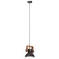 vidaXL Hängelampe Industriestil 25 W Schwarz Rund 19 cm E27 vidaXL Hängelampe Industriestil 25 W Schwarz Rund 19 cm E27
