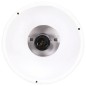 vidaXL Hängelampe Industriestil 25 W Weiß Rund 19 cm E27 vidaXL Hängelampe Industriestil 25 W Weiß Rund 19 cm E27