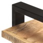 vidaXL Sideboard mit 3 Regalböden 120x40x75 cm Raues Mangoholz vidaXL Sideboard mit 3 Regalböden 120x40x75 cm Raues Mangoholz
