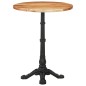 vidaXL Bistrotisch Ø60x76 cm Akazie Massivholz vidaXL Bistrotisch Ø60x76 cm Akazie Massivholz