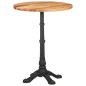 vidaXL Bistrotisch Ø60x76 cm Akazie Massivholz vidaXL Bistrotisch Ø60x76 cm Akazie Massivholz