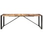vidaXL Esstisch 220x100x75 cm Massivholz vidaXL Esstisch 220x100x75 cm Massivholz