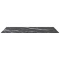 vidaXL Tischplatte Schwarz 120x65 cm 8 mm Hartglas in Marmoroptik vidaXL Tischplatte Schwarz 120x65 cm 8 mm Hartglas in Marmoroptik