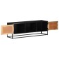 vidaXL TV-Schrank 120x30x40 cm Raues Mangoholz vidaXL TV-Schrank 120x30x40 cm Raues Mangoholz