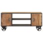 vidaXL TV-Schrank 110x30x49 cm Altholz Massiv vidaXL TV-Schrank 110x30x49 cm Altholz Massiv