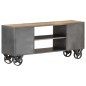 vidaXL TV-Schrank 110x30x49 cm Altholz Massiv vidaXL TV-Schrank 110x30x49 cm Altholz Massiv