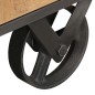 vidaXL TV-Schrank 110x30x49 cm Altholz Massiv vidaXL TV-Schrank 110x30x49 cm Altholz Massiv