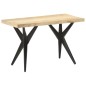 vidaXL Esstisch 120x60x76 cm Massivholz Mango vidaXL Esstisch 120x60x76 cm Massivholz Mango