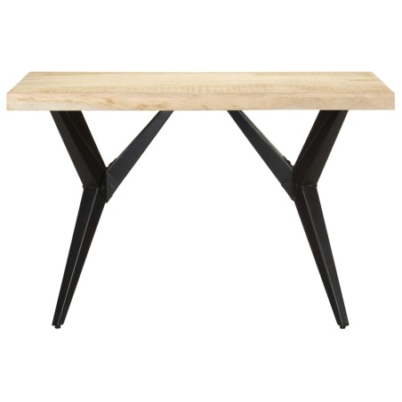 vidaXL Esstisch 120x60x76 cm Massivholz Mango 