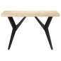 vidaXL Esstisch 120x60x76 cm Massivholz Mango vidaXL Esstisch 120x60x76 cm Massivholz Mango