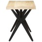 vidaXL Esstisch 120x60x76 cm Massivholz Mango vidaXL Esstisch 120x60x76 cm Massivholz Mango