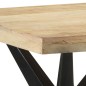 vidaXL Esstisch 120x60x76 cm Massivholz Mango vidaXL Esstisch 120x60x76 cm Massivholz Mango
