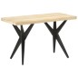 vidaXL Esstisch 120x60x76 cm Massivholz Mango vidaXL Esstisch 120x60x76 cm Massivholz Mango