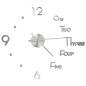vidaXL 3D-Wanduhr Modernes Design Silbern 100 cm XXL vidaXL 3D-Wanduhr Modernes Design Silbern 100 cm XXL