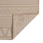 vidaXL Outdoor-Teppich Flachgewebe 100x200 cm Braun Gestreift vidaXL Outdoor-Teppich Flachgewebe 100x200 cm Braun Gestreift