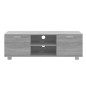vidaXL TV-Schrank Grau Sonoma 120x40,5x35 cm Holzwerkstoff vidaXL TV-Schrank Grau Sonoma 120x40,5x35 cm Holzwerkstoff